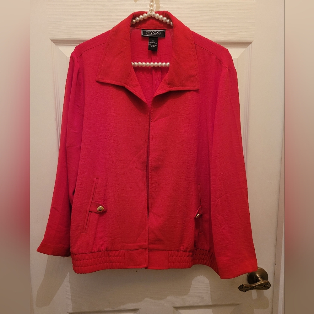 Unique women's open blazer